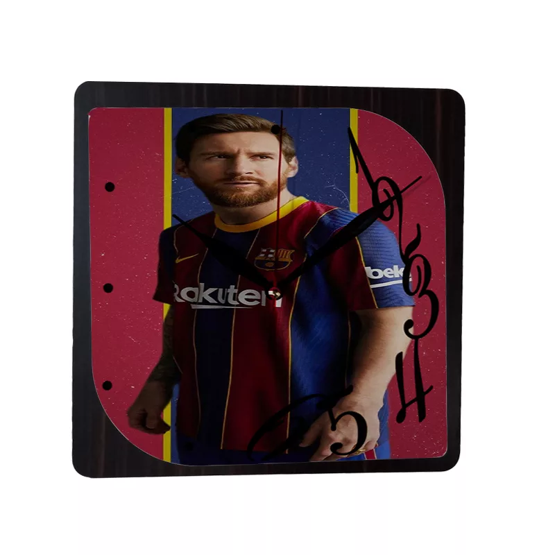 ساعت دیواری طرح لیونل مسی کد tm4