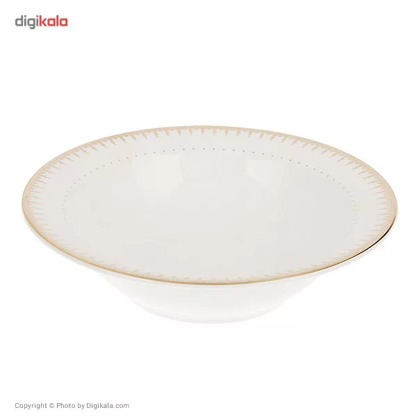 سرویس غذاخوری 28 پارچه چینی زرین ایران سری ایتالیا اف مدل Sepidar درجه عالی