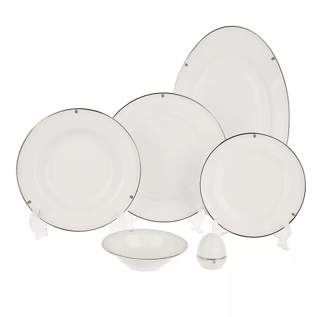 سرویس غذاخوری 28 پارچه 6 نفر چینی زرین ایران مدل Opera