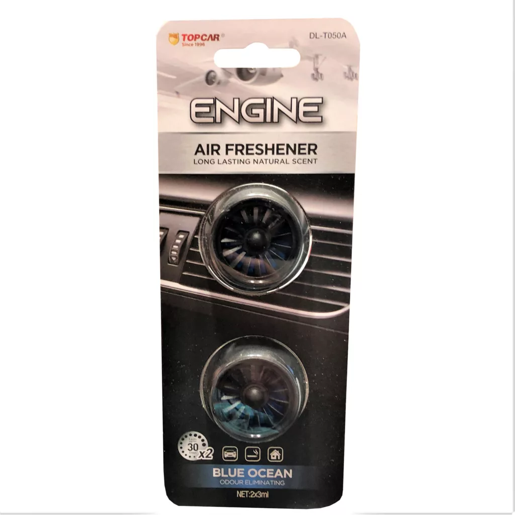 خوشبو کننده خودرو تاپ کار مدل ENGIN کد BLUE OCEAN حجم 3 میلی لیتر بسته دو عددی