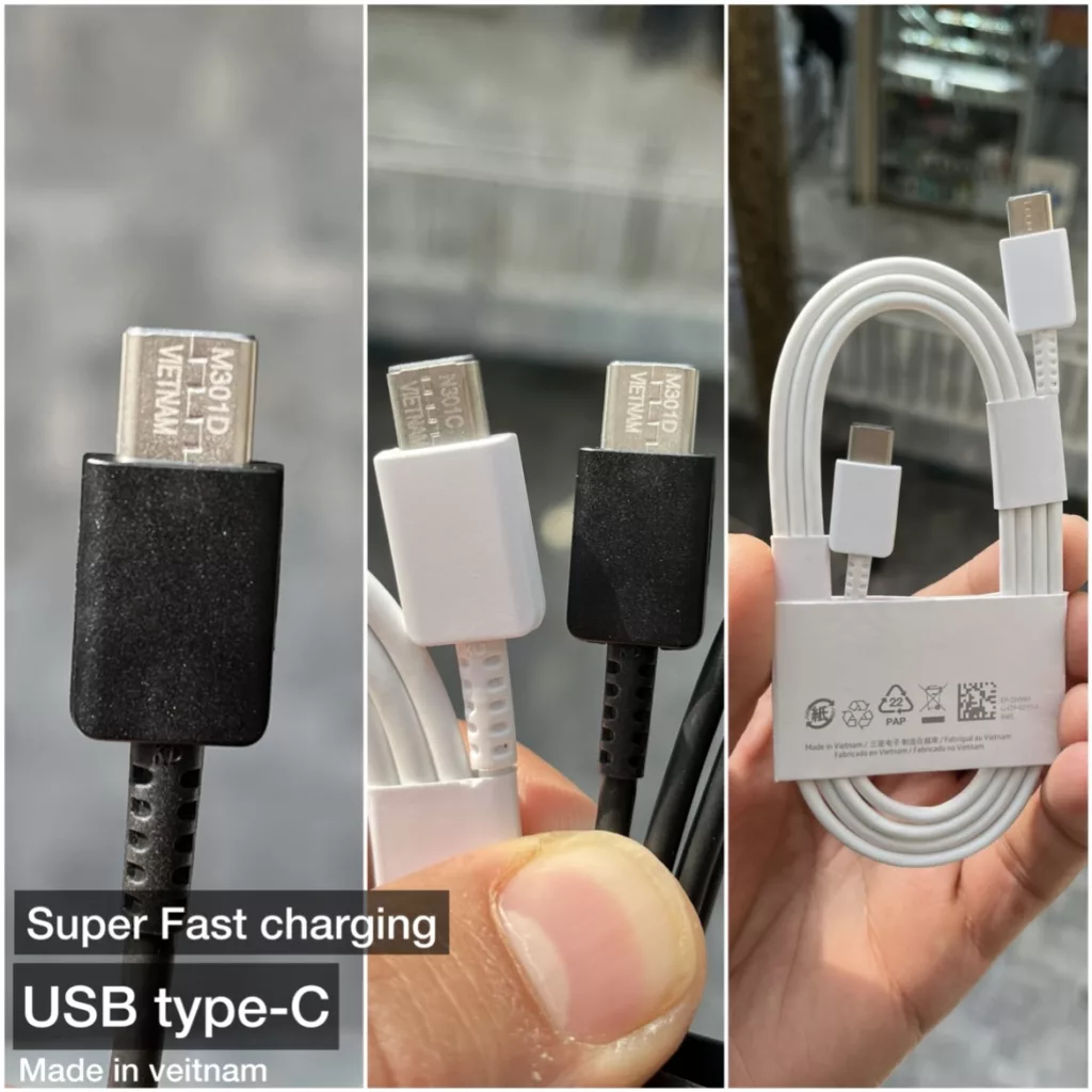 کابل USB-C توربو مدل Galaxy-A34 طول یک متر