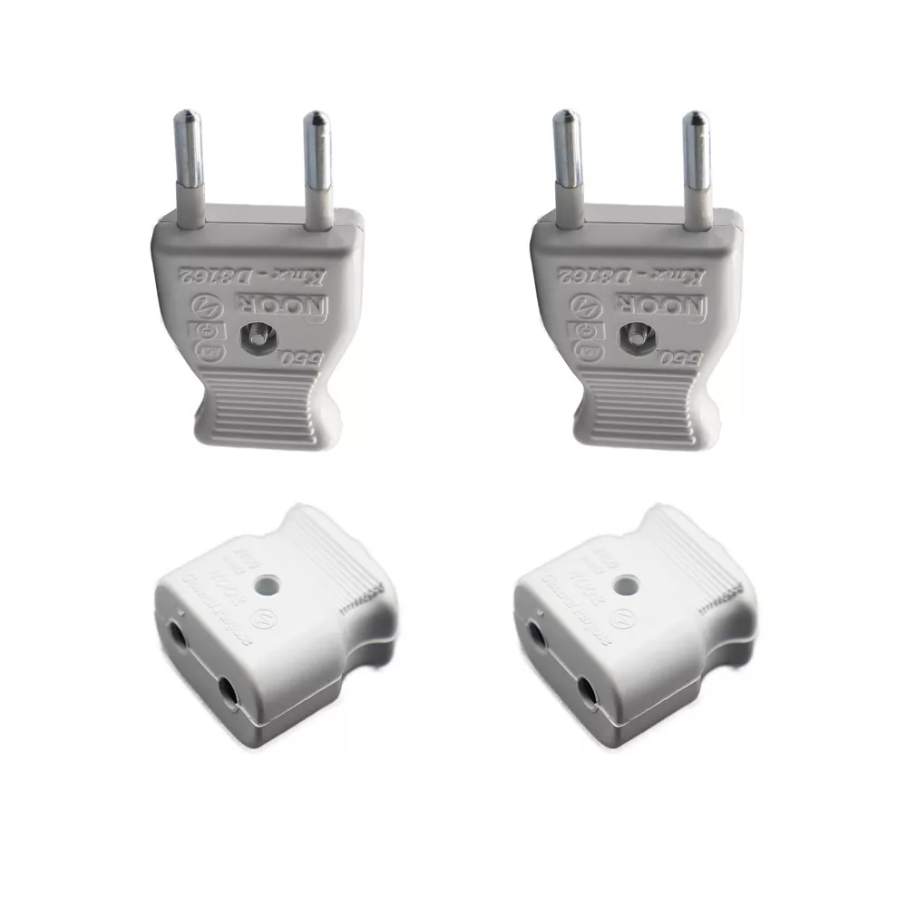 دوشاخه و مادگی مدل KF-02 بسته 4 عددی