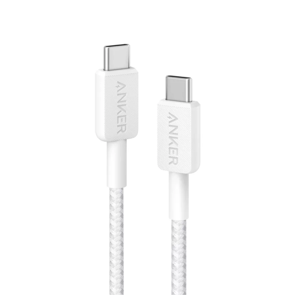 کابل تبدیل USB-C به USB-C انکر مدل A81F6 طول 1.8 متر