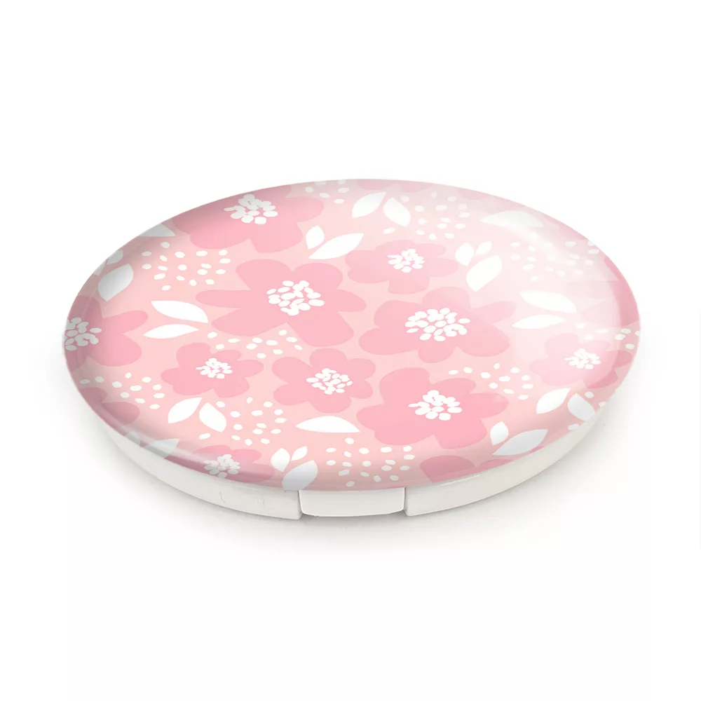 آینه جیبی خندالو طرح گل گلی مدل تاشو کد 29060