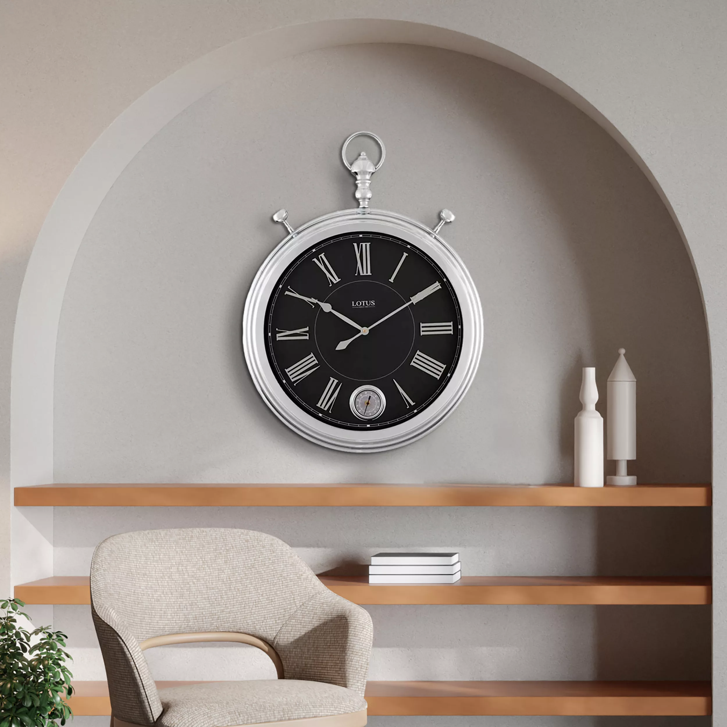 ساعت دیواری لوتوس مدل 16038 BERNARDINO -SL