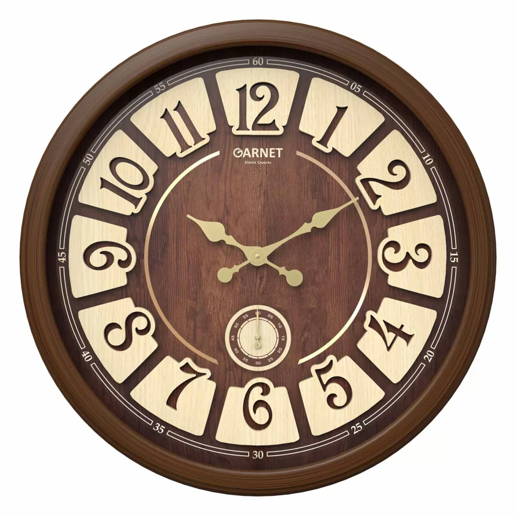ساعت دیواری کوارتز گارنت مدل 5257 B