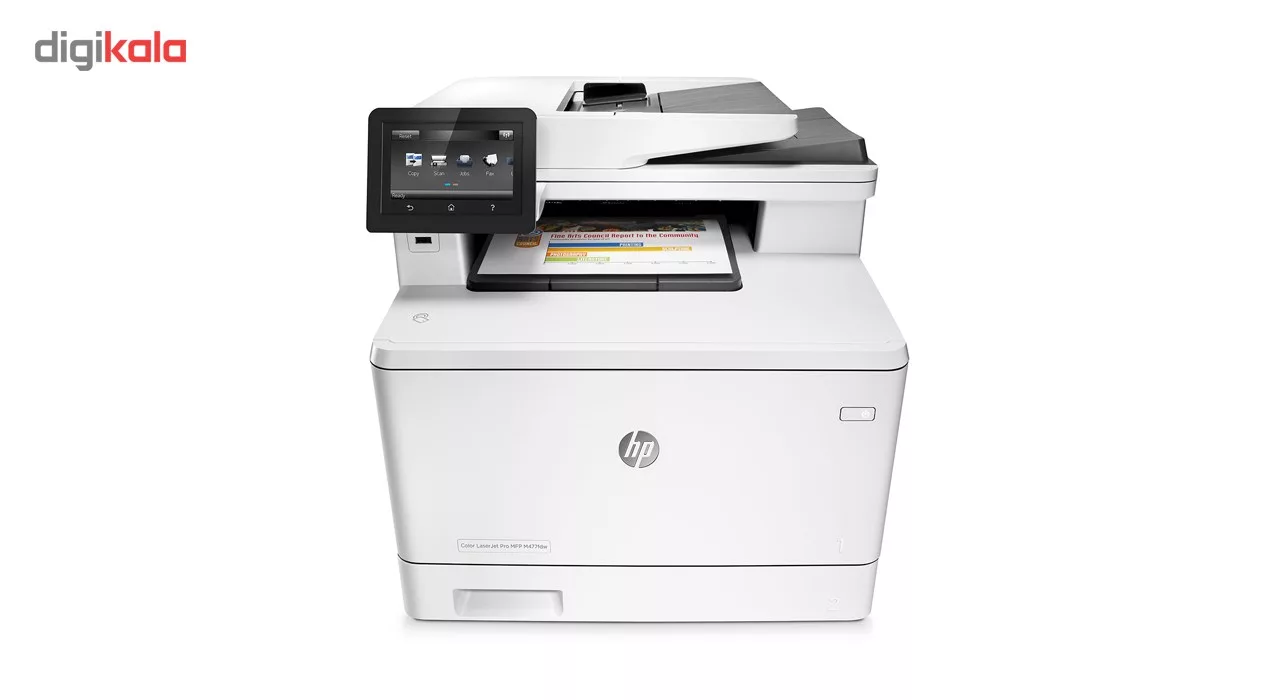 پرینتر لیزری اچ‌ پی مدل پرینتر رنگی لیزری اچ پی مدل LaserJet Pro MFP M477fdn