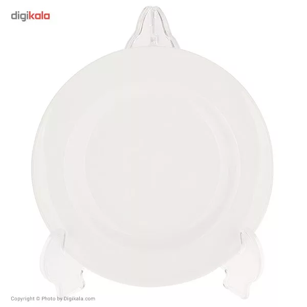 سرویس غذاخوری 102 پارچه چینی زرین ایران سری ایتالیا اف مدل White درجه عالی