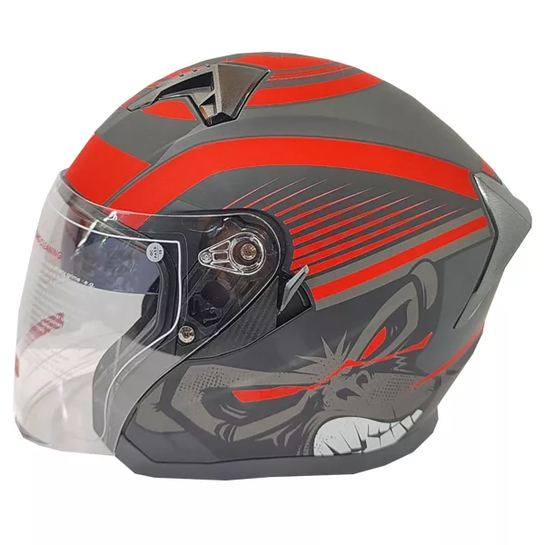 کلاه کاسکت دی ای وان مدل عینک دار کد CH_RD