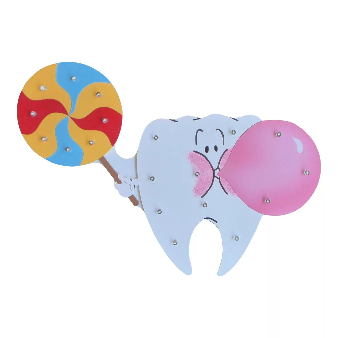 چراغ خواب اتاق کودک مدل دندان