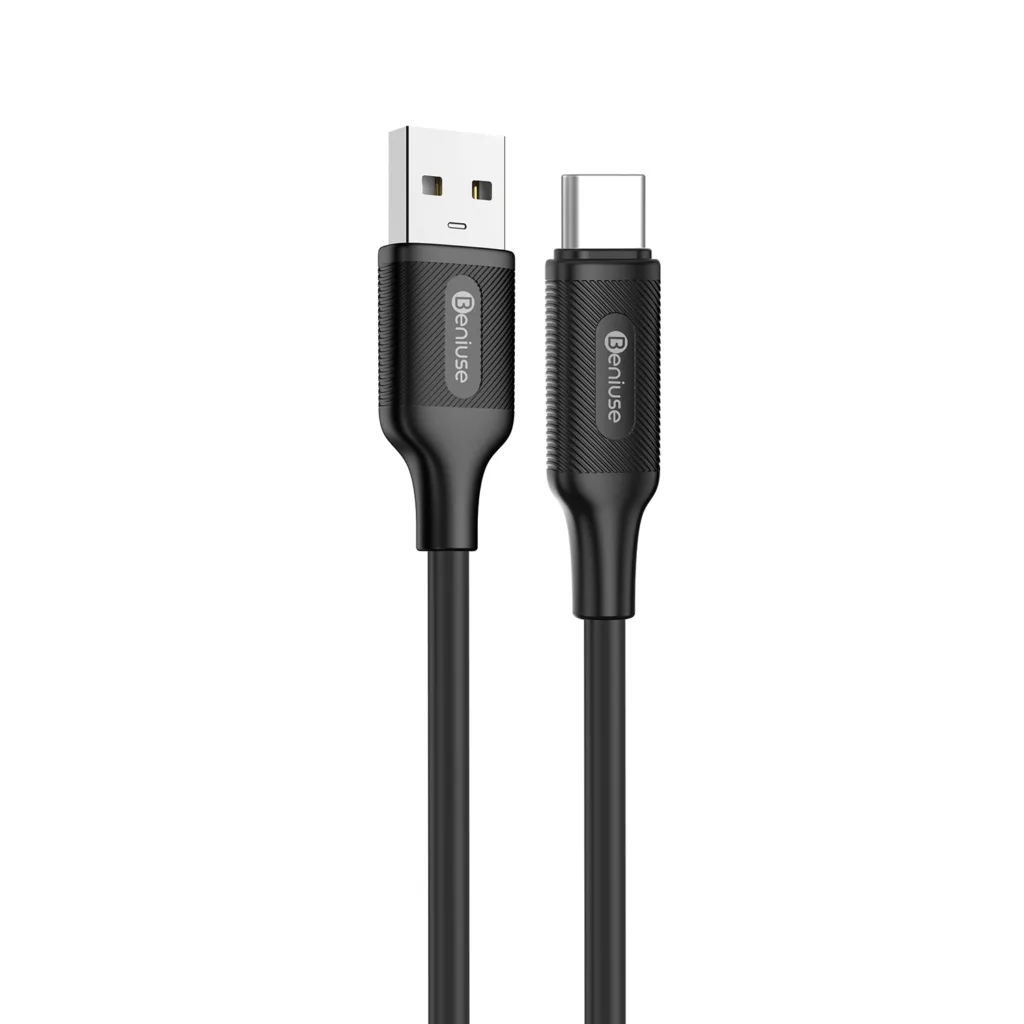 کابل تبدیل USB به USB-C بنیوس مدل BE-CA06 طول 1 متر