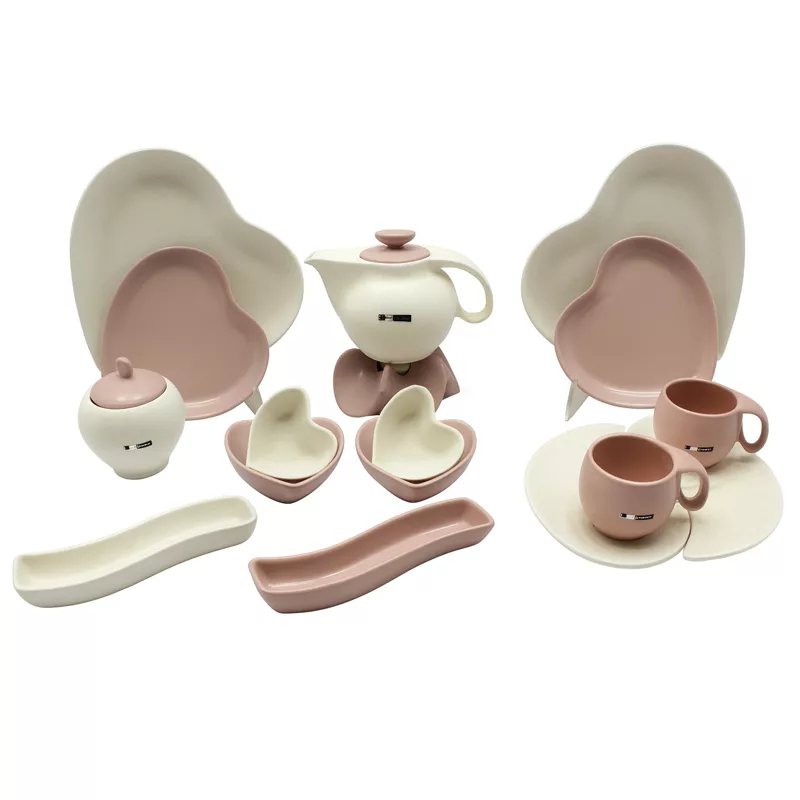 سرویس صبحانه‌خوری 19 پارچه 2 نفر آی سرام مدل  ریتا 4025