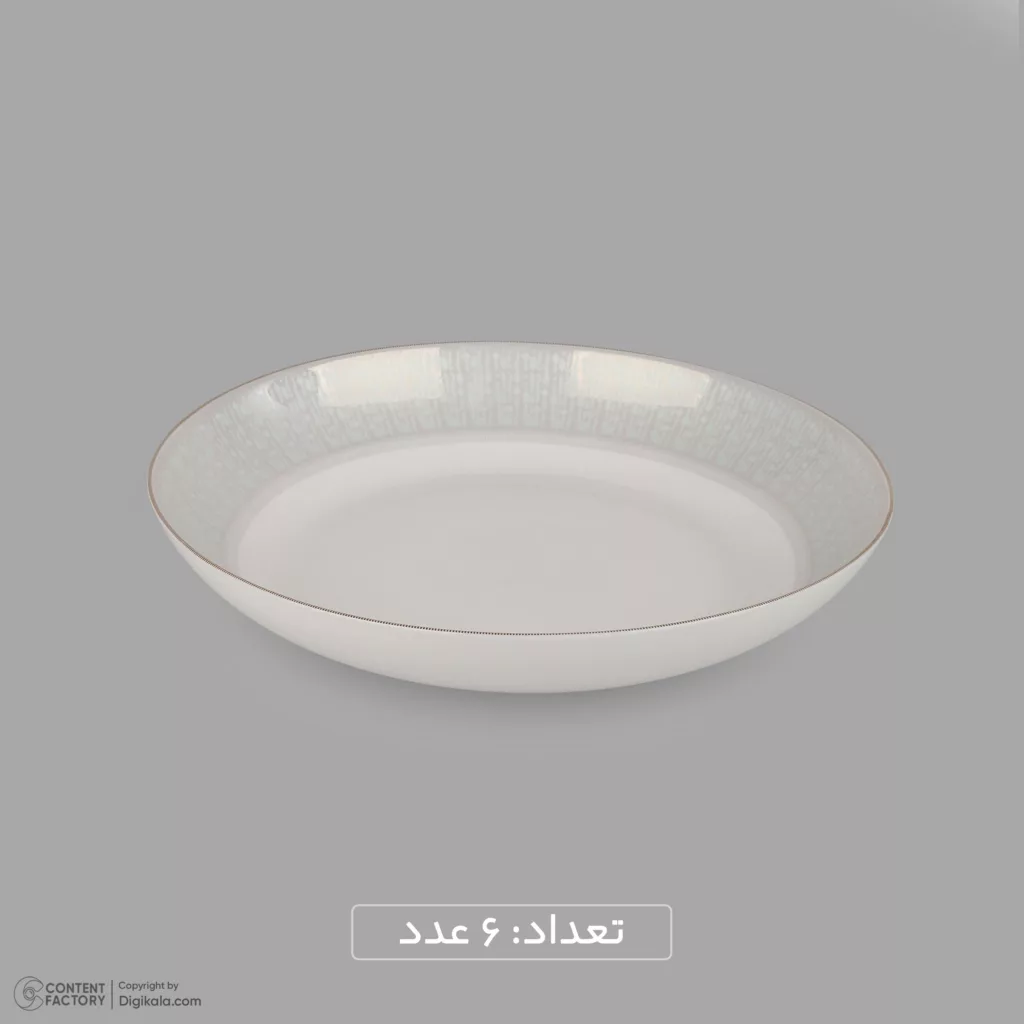 سرویس غذاخوری 26 پارچه 6 نفر مدل دایره دیوالی داو