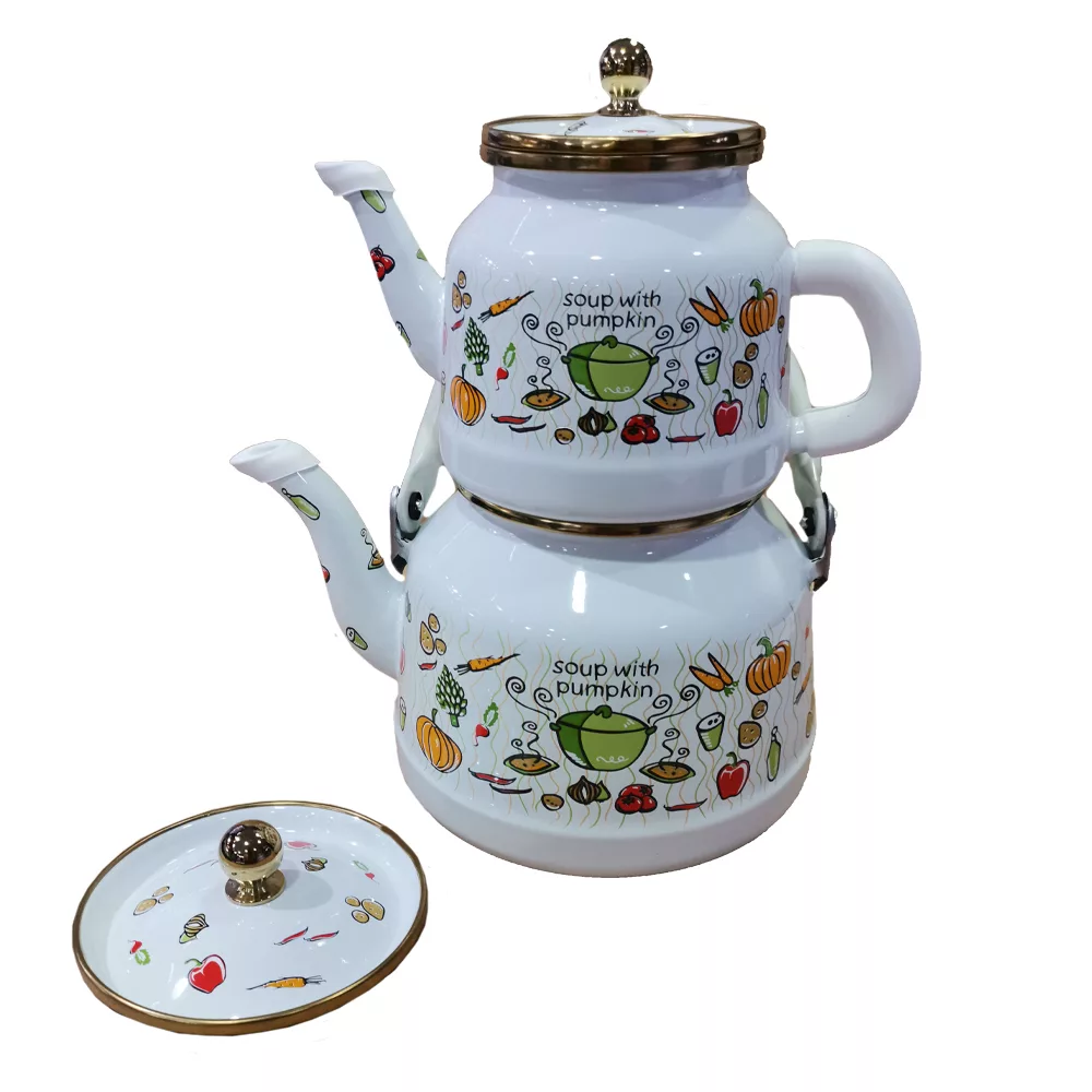 ست کتری و قوری مدل کیچن کد 4247