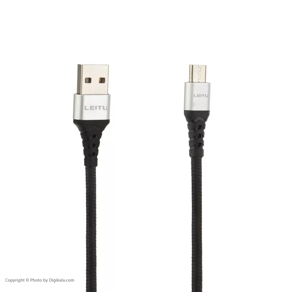 کابل تبدیل USB به MicroUSB لیتو مدل L-199 طول 1 متر