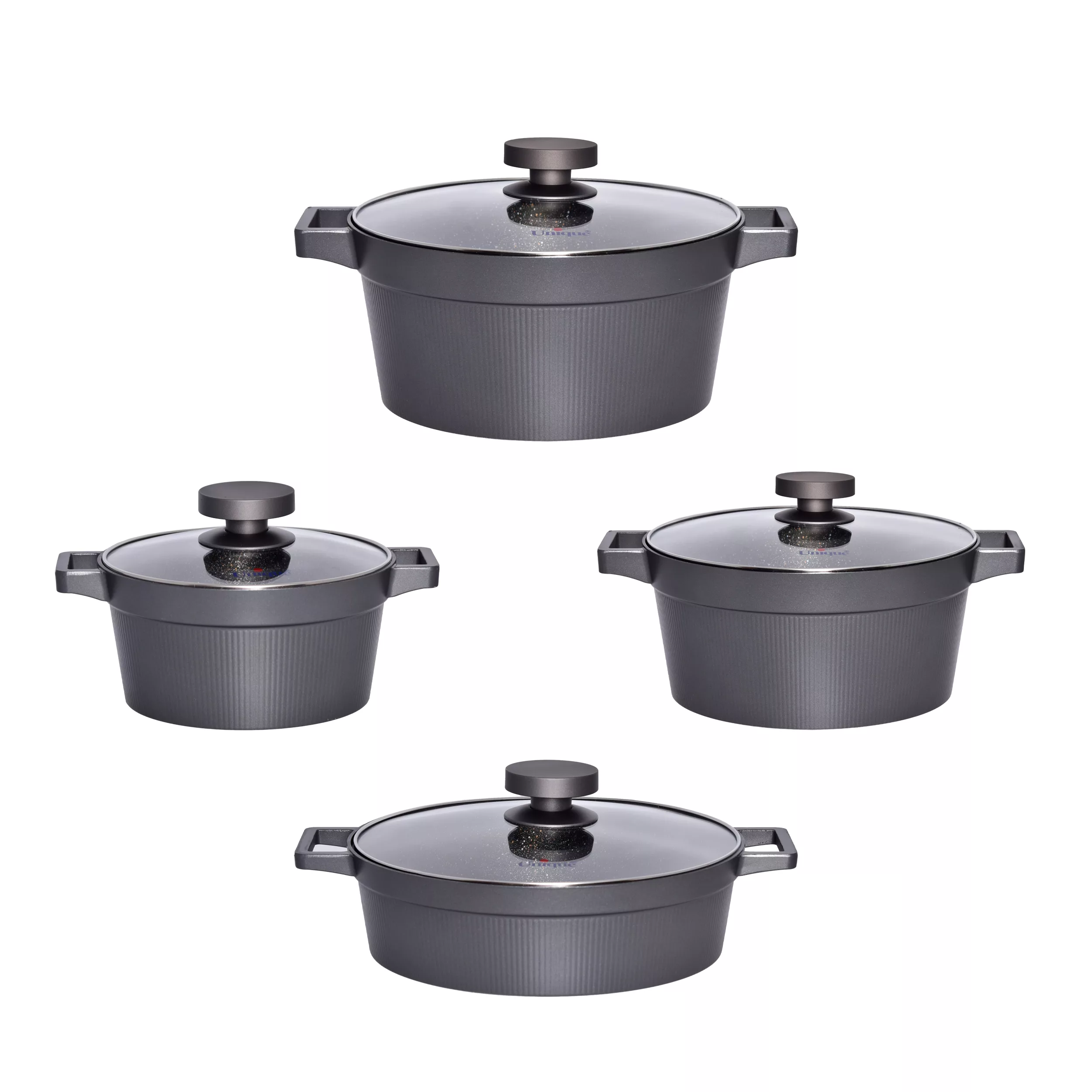 سرویس پخت و پز 8 پارچه یونیک طرح دیاموند کد 8501