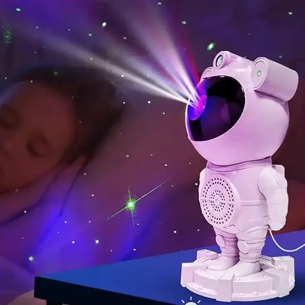 چراغ خواب کودک مدل کهکشانی آدم فضایی ایستاده کد 532
