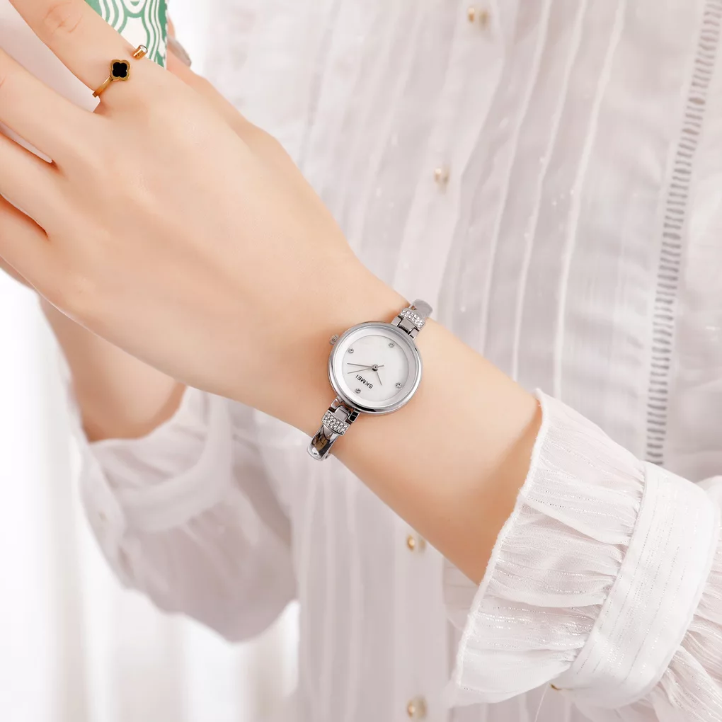 ساعت مچی عقربه ای زنانه اسکمی مدل 1409SLW