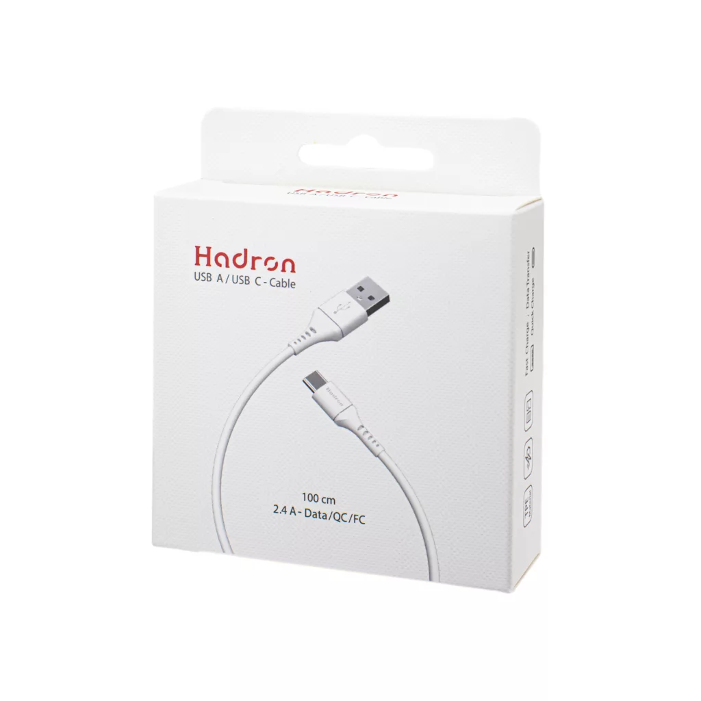 کابل USB به USB-C هادرون مدل HTC-A-C01 طول 1 متر