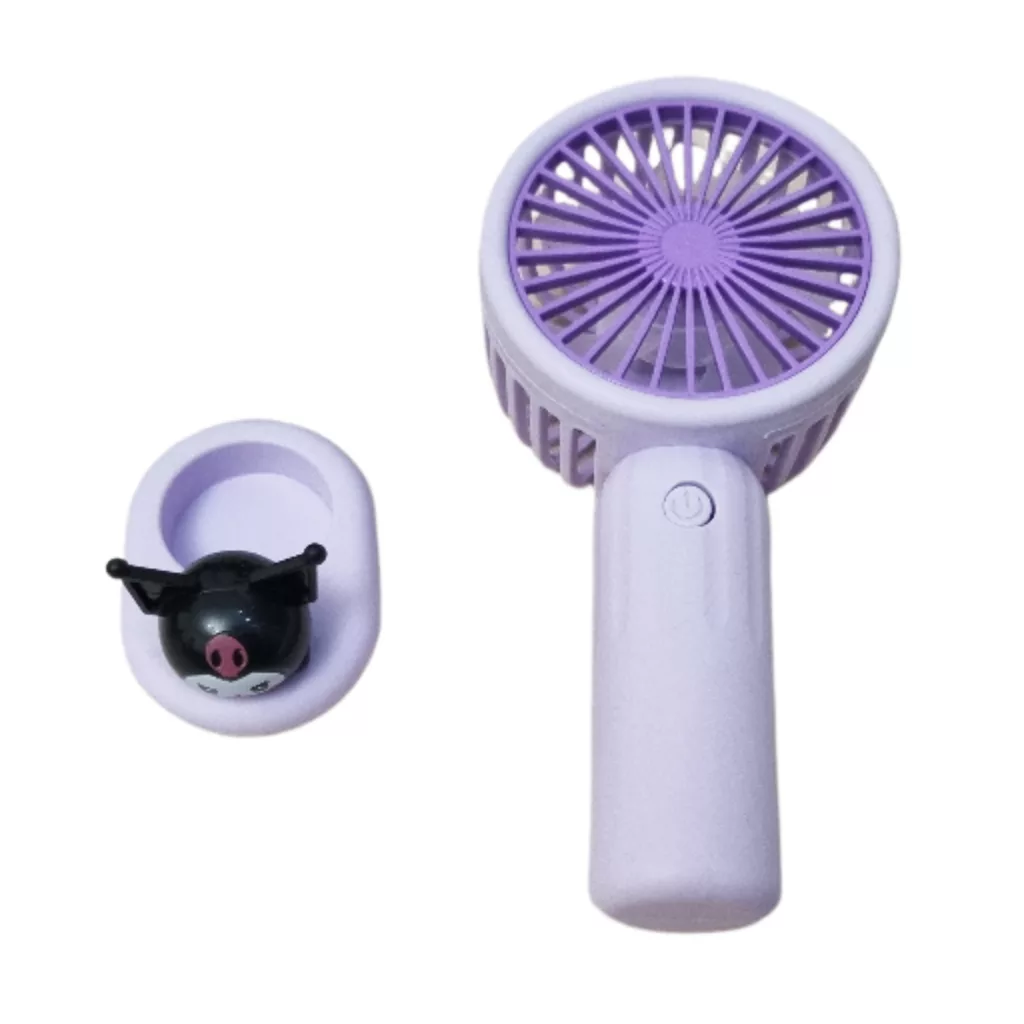 پنکه شارژی مدل کرومی طرح سه حالت باد