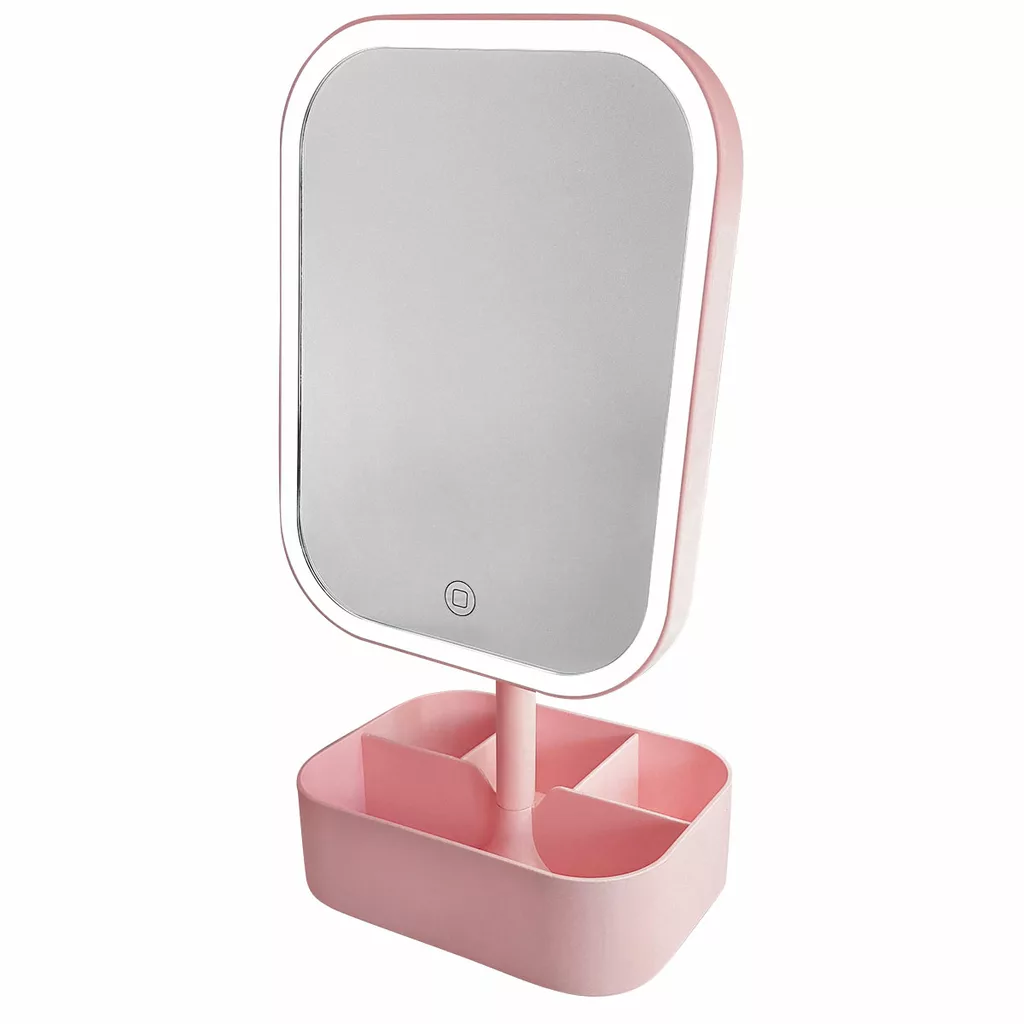 آینه آرایشی رینگ‌لایت‌دار مدل WD-004-01