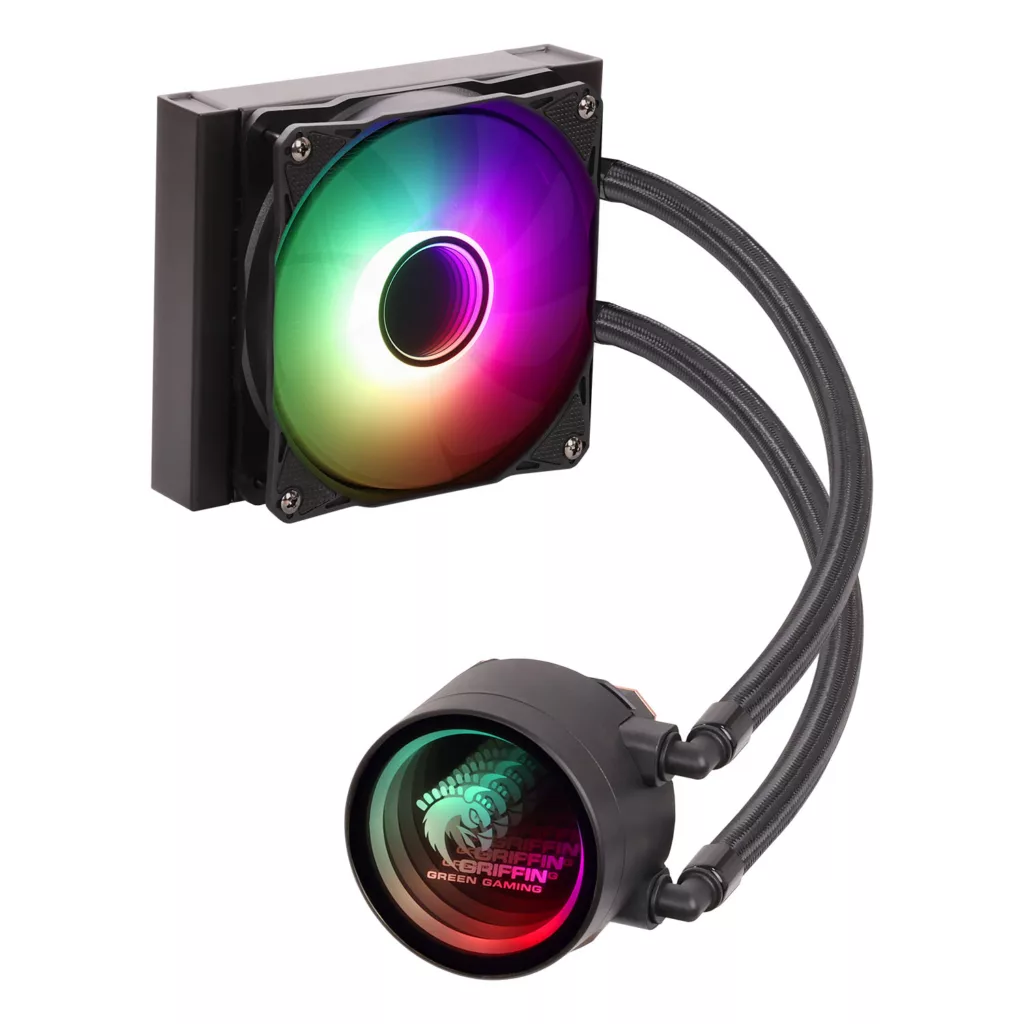 سیستم خنک کننده آبی گرین مدل GLACIER 120 ECO-ARGB