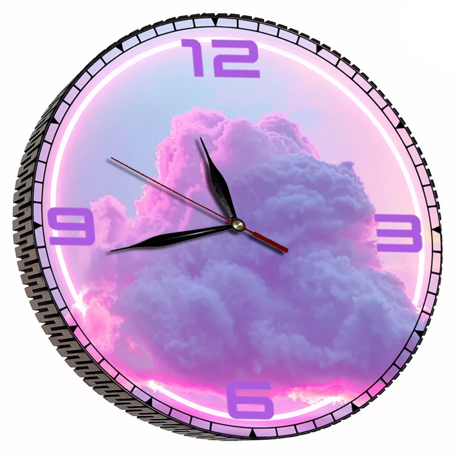 ساعت دیواری مدل ابر