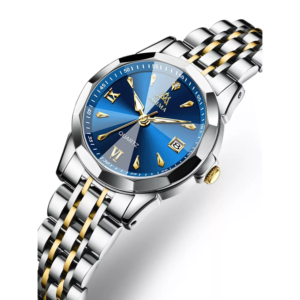 ساعت مچی عقربه‌ای کوارتز زنانه آلیما مدل ساعت مچی عقربه‌ای کوارتز زنانه آلیما کد 5375E-W