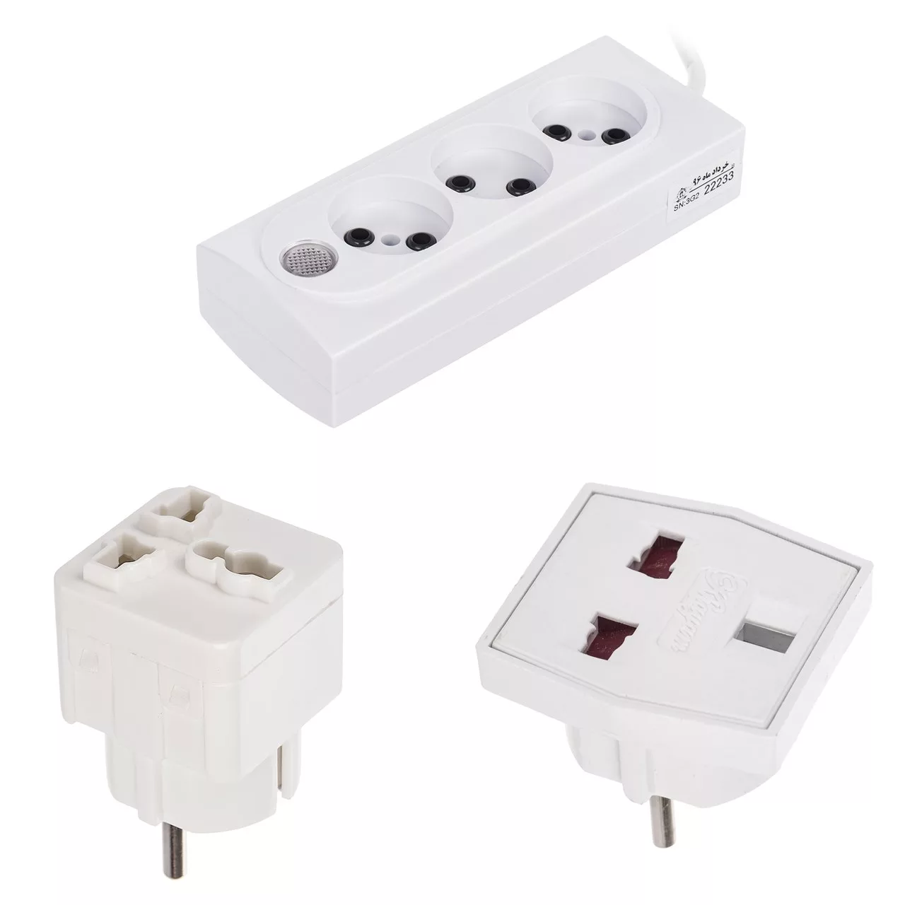 چندراهی برق و مبدل برق خیام الکتریک مدل 8