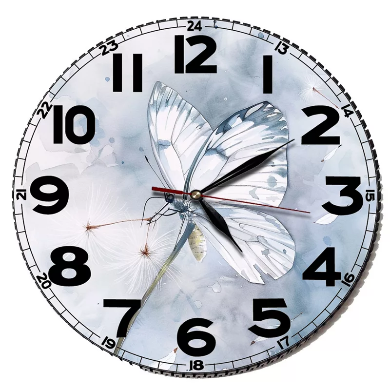 ساعت دیواری مدل پروانه