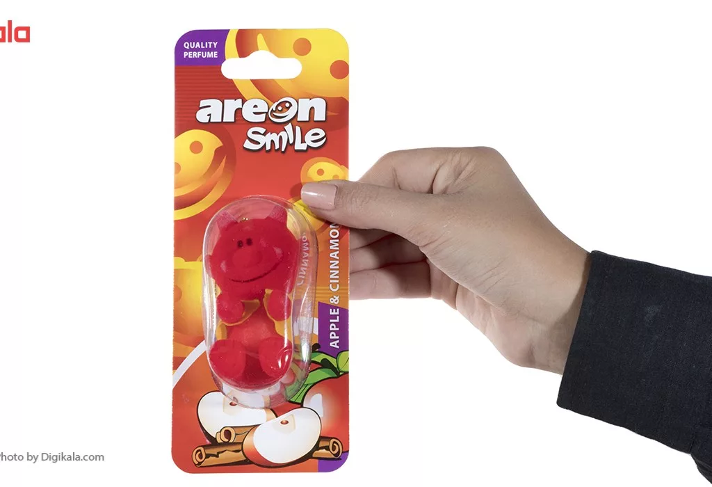 خوشبو کننده ماشین آرئون مدل Smile Apple Cinnamon