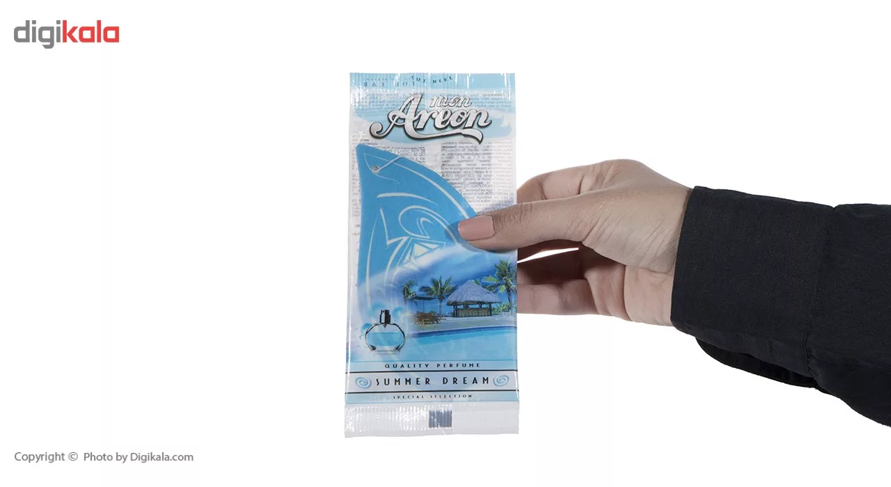 خوشبو کننده ماشین آرئون مدل mon با رایحه Summer Dream
