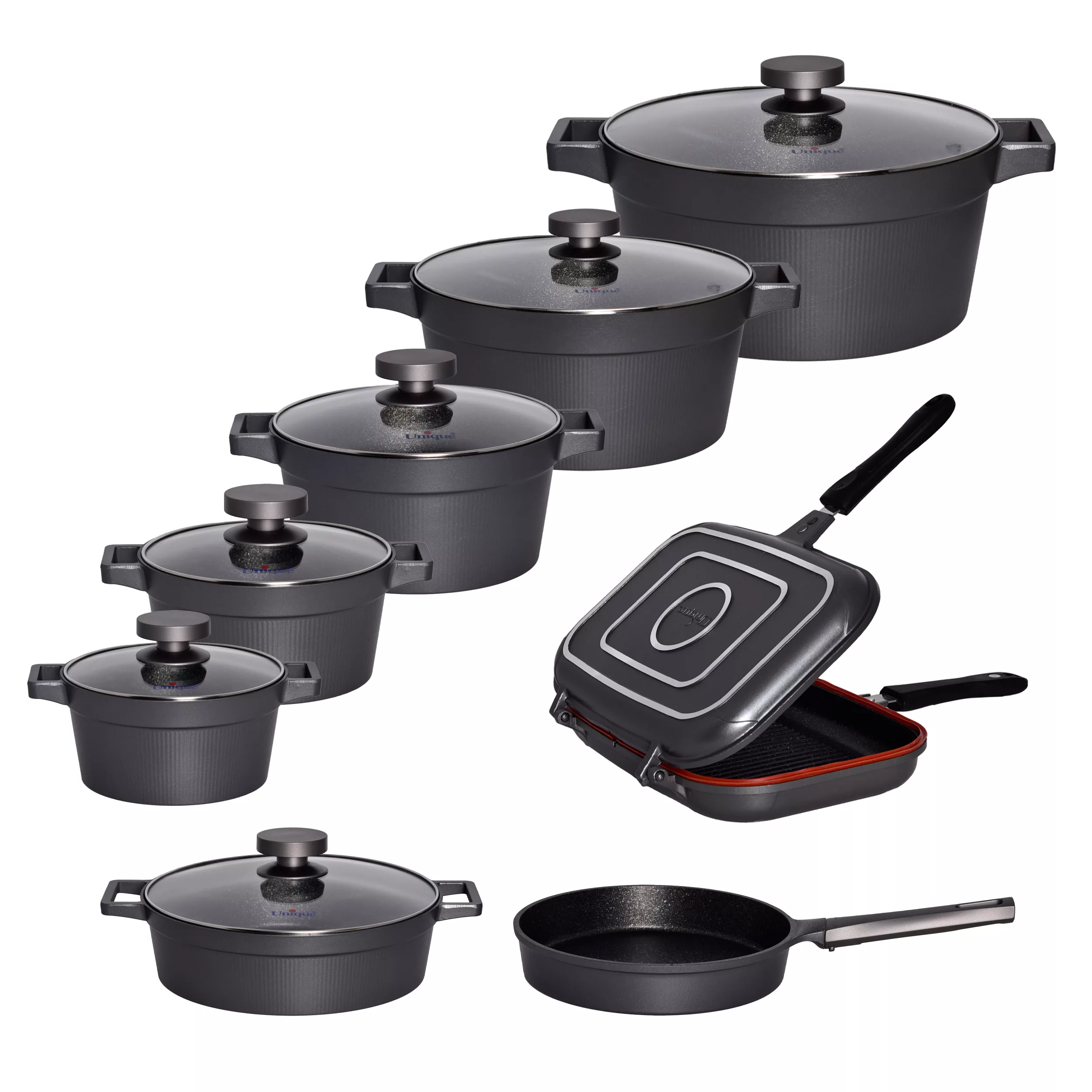 سرویس پخت و پز 15 پارچه دیاموند یونیک  کد 8521