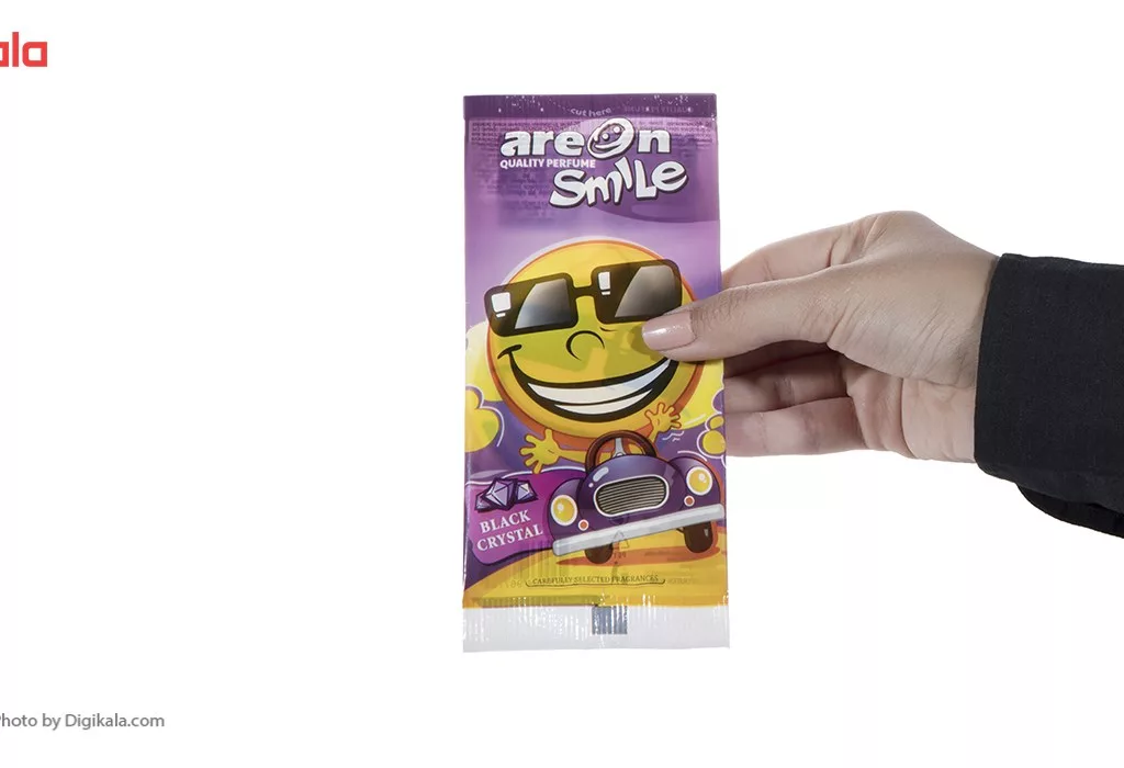 خوشبو کننده ماشین آرئون مدل Smile Black Crystal