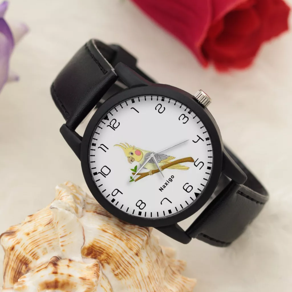 ساعت مچی عقربه ای ناکسیگو مدل عروس هلندی کد LF14077