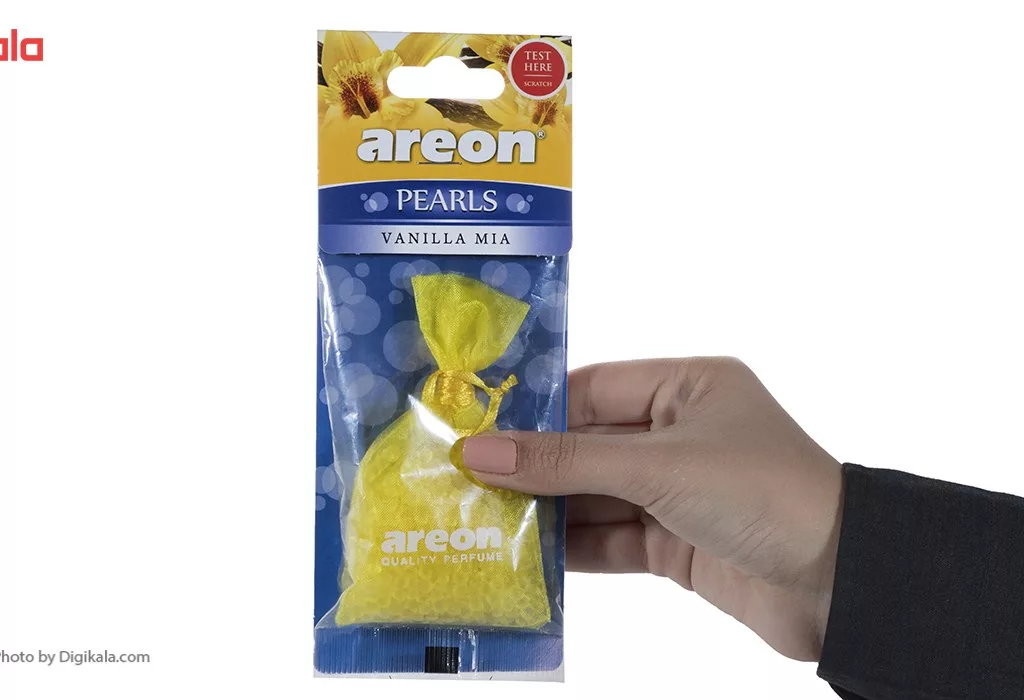 خوشبو کننده ماشین آرئون مدل Pearls با رایحه وانیل