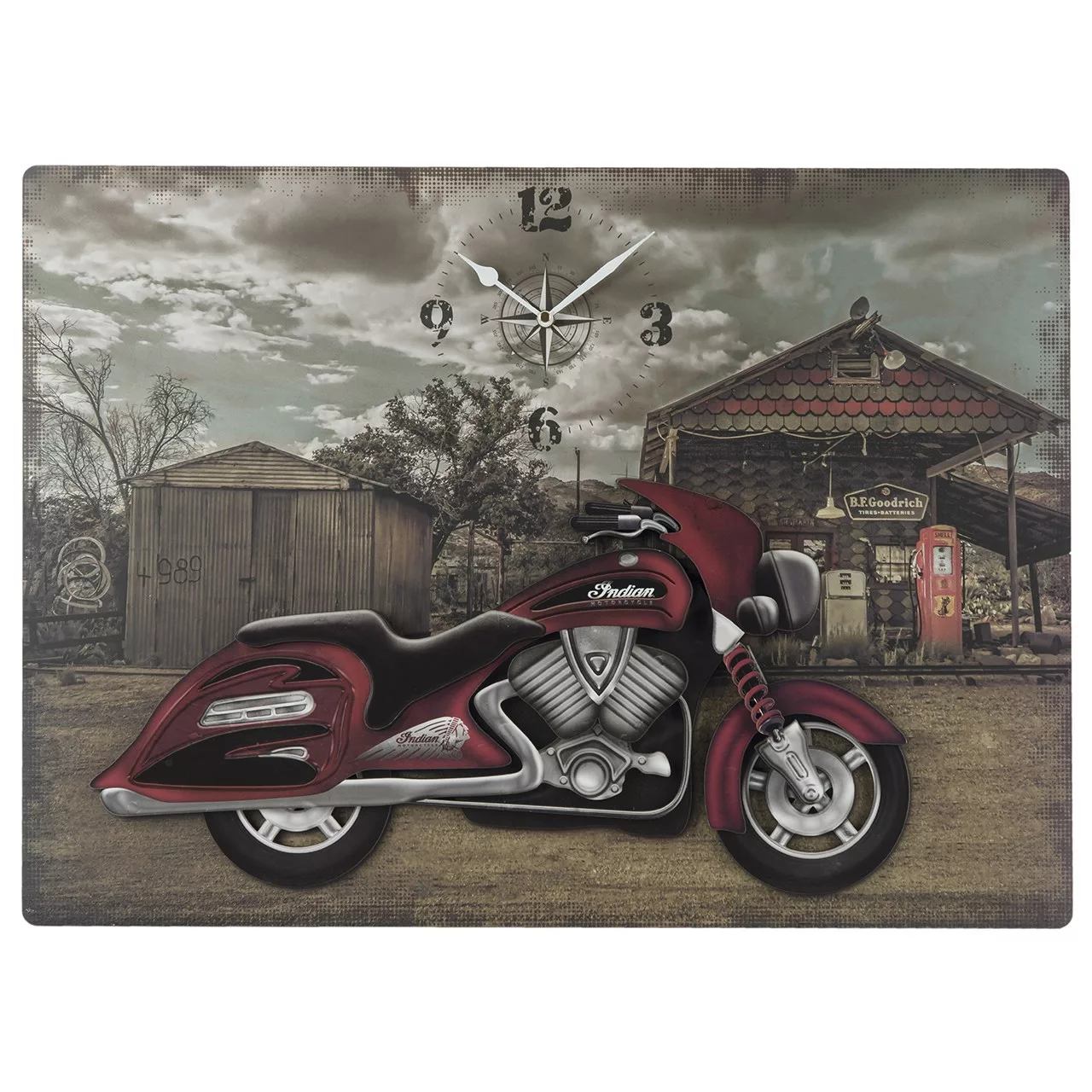 ساعت دیواری لوتوس مدل HD-304 ساعت دیواری لوتوس مدل HD-304