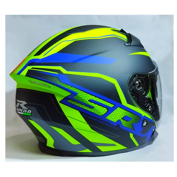 کلاه کاسکت راپیدو مدل بی فک عینکدار کد SRT_R2