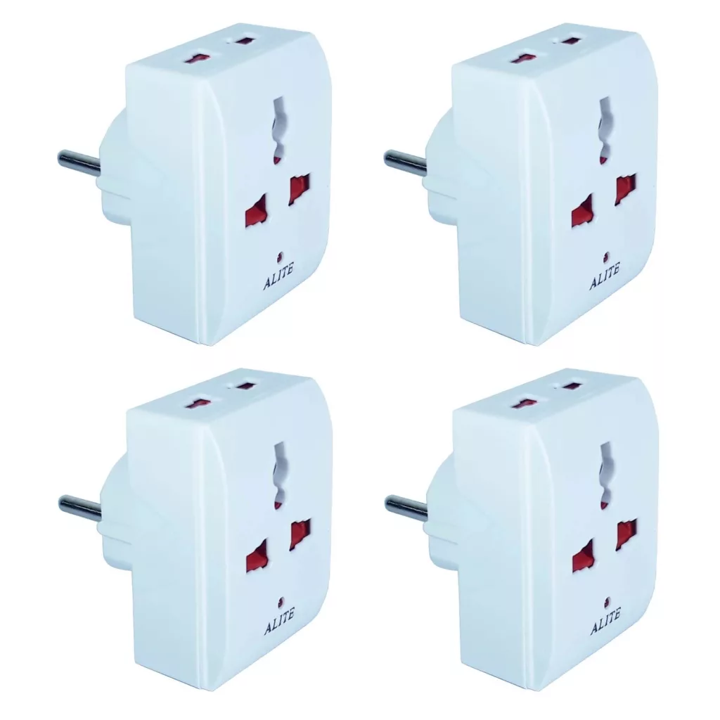 مبدل برق الیت مدل 0313D بسته 4 عددی