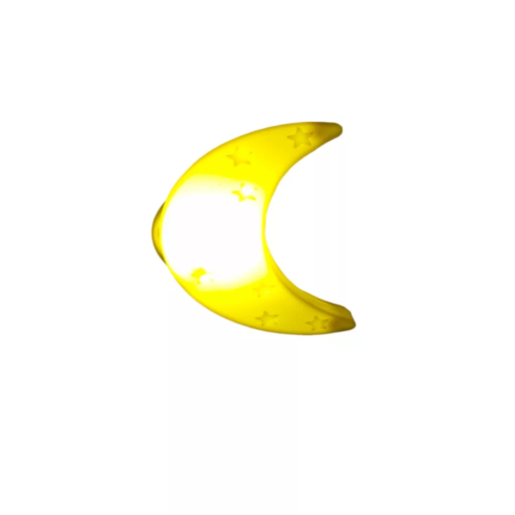 چراغ خواب اتاق کودک طرح ماه مجموعه دو عددی