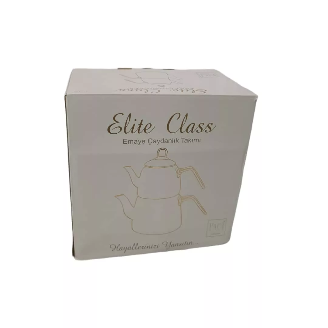 ست کتری و قوری پاچی مدل گلدار