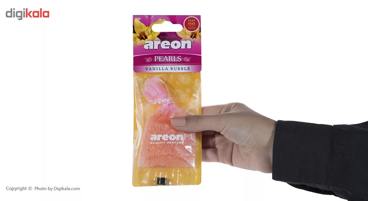 خوشبو کننده ماشین آرئون مدل Pearls Vanilla Bubble