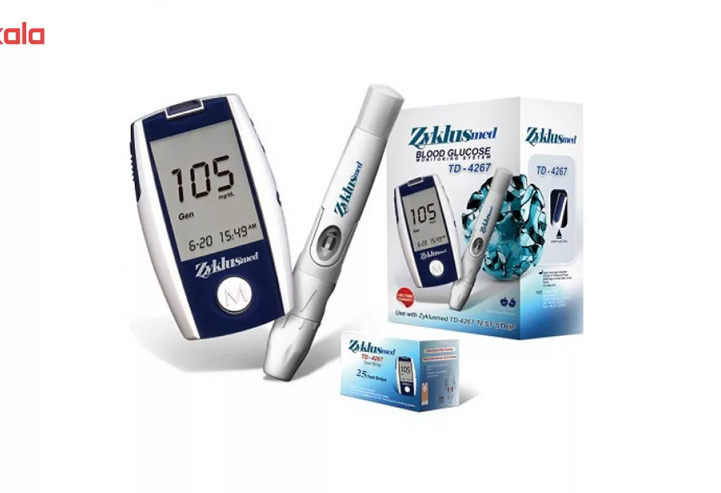 دستگاه تست قند خون زیکلاس مد مدل TD-4267