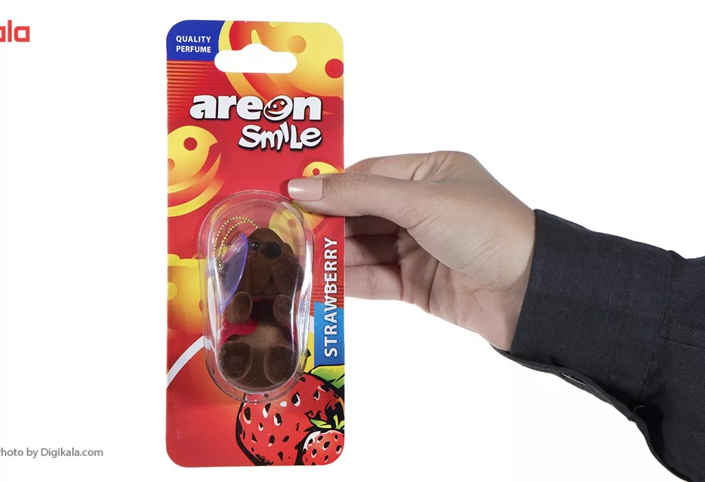 خوشبو کننده ماشین آرئون مدل Smile Strawberry