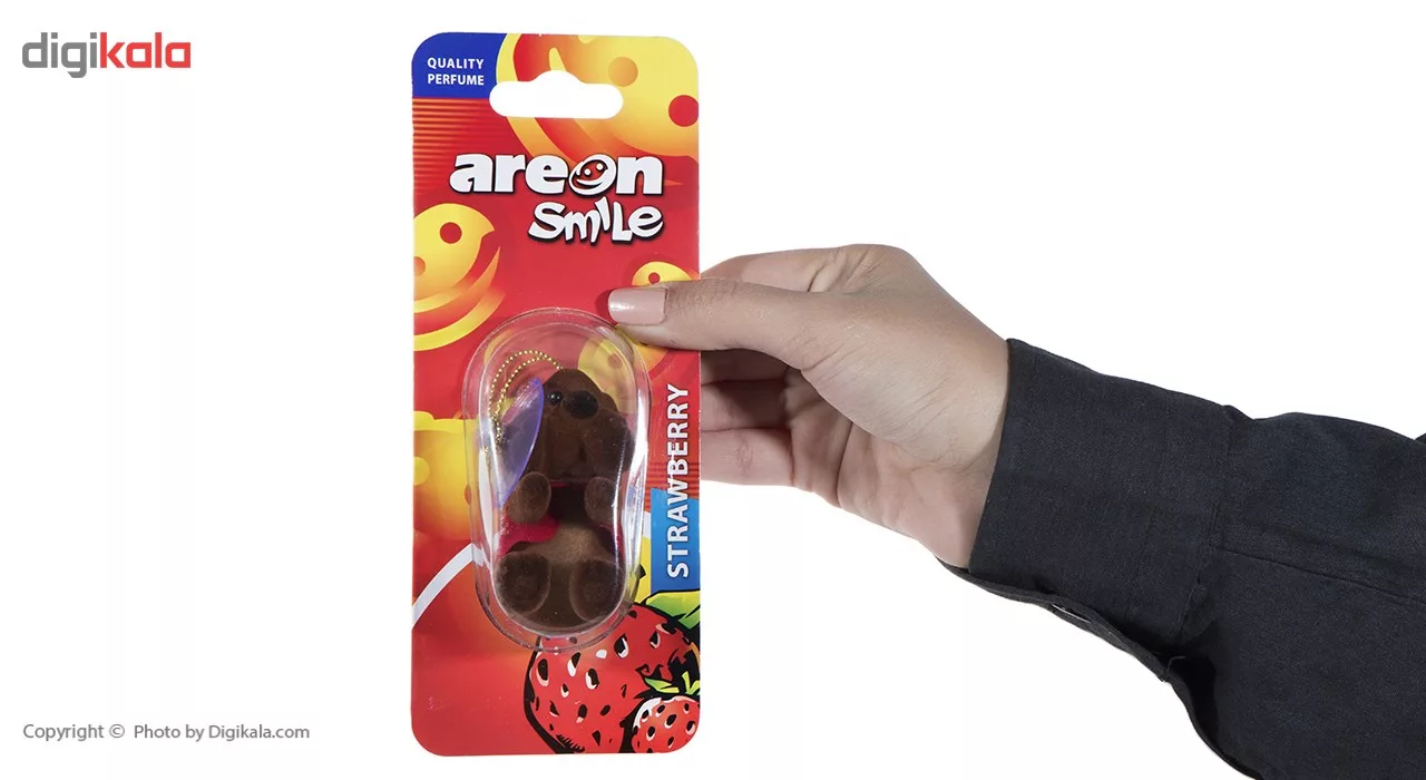خوشبو کننده ماشین آرئون مدل Smile Strawberry