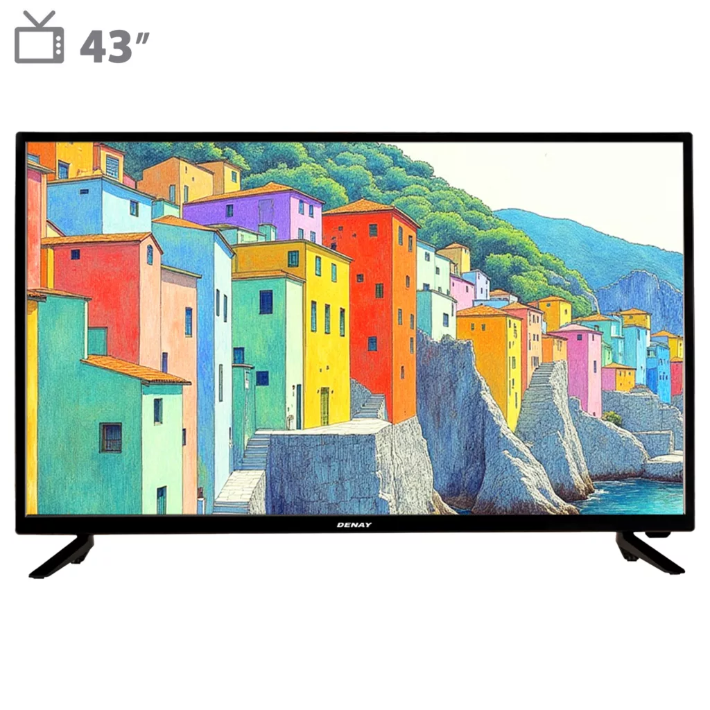 تلویزیون 43 اینچ کیو ال ای دی هوشمند دنای مدل MC – 43AQ