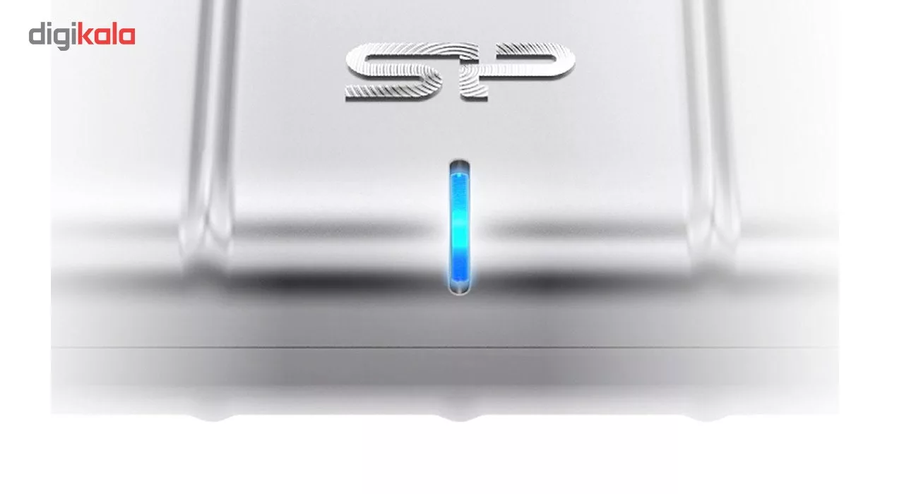 هارد اکسترنال سیلیکون پاور مدل Armor A75 ظرفیت یک ترابایت دارای رابط USB Type-A 3.2