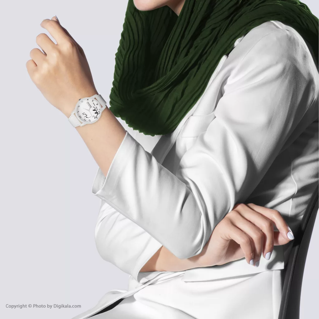 ساعت مچی عقربه ای زنانه ناکسیگو طرح الهام کد LF3444
