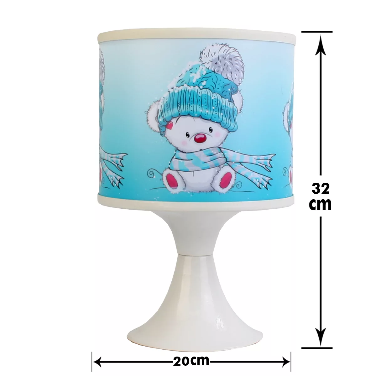 آباژور کودک مدل خرس سرمایی