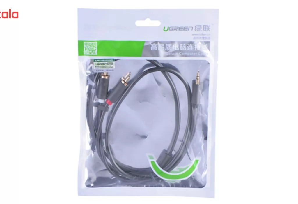 کابل تبدیل جک 3.5 میلی‌متری به RCA Stereo یوگرین مدل AV102